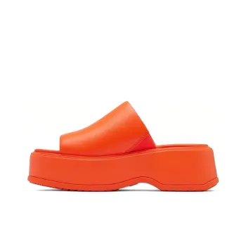 SOREL Rubber Sole Slip-Resistant Slide Slippers Women's Orange