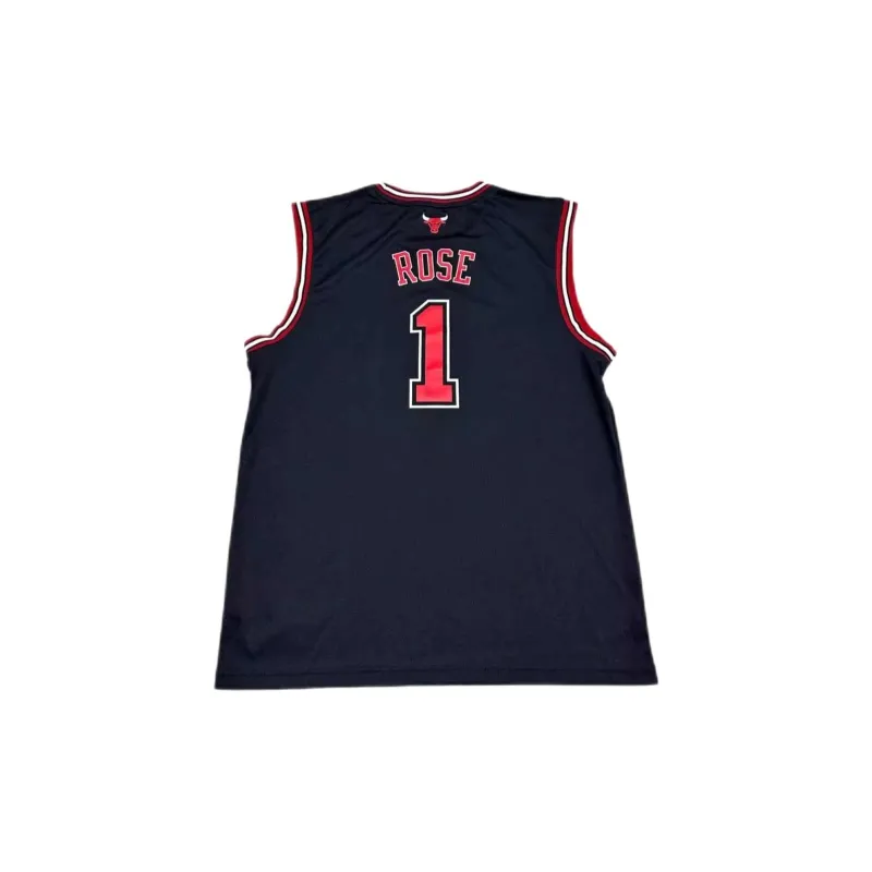 Adidas x NBA Chicago Bulls Basketball Jerseys Unisex Black-1