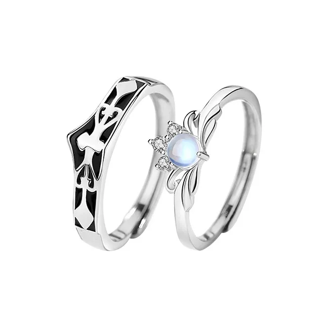 KEMLAIDA S925 Silver Rings Unisex-0