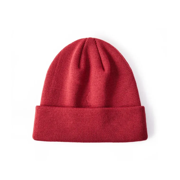 Champion Acrylic Beanies Unisex Red-15