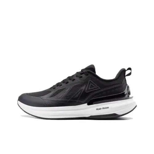 PEAK Mode 6.0 Pro Breathable Lightweight Low Top Casual Running Shoes Unisex Black White
