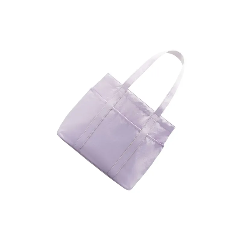 Lululemon Nylon Polyester Tote Bag, Shopping Bag, Handbag Regular Unisex Lilac-2