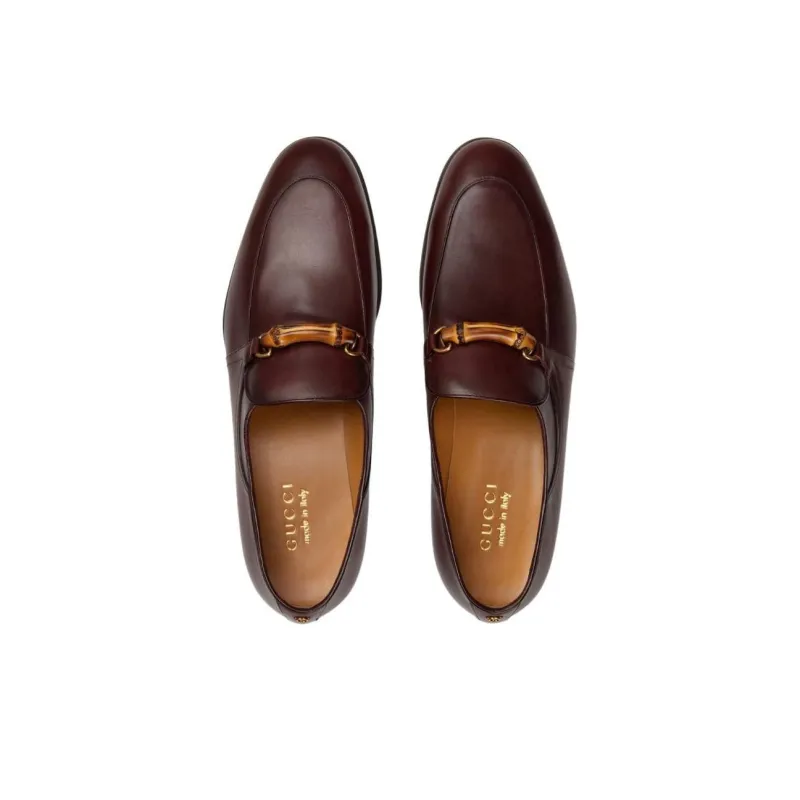 GUCCI Loafers Men Burgundy-3