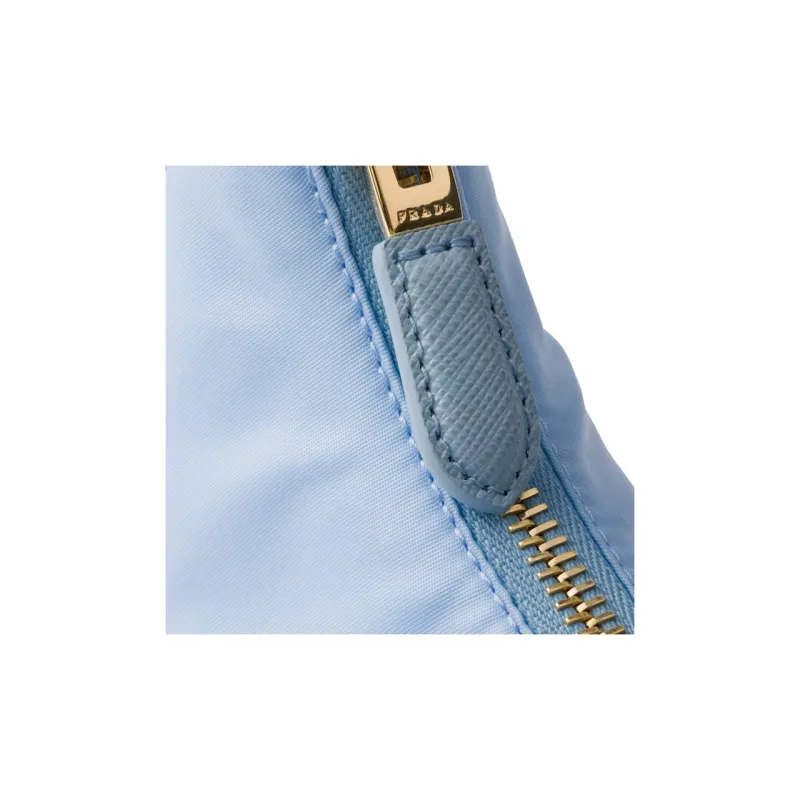 PRADA Re-Edition Recycled Nylon Shoulder Bag Handbag Shoulder Bag Mini Women's Light Blue-5