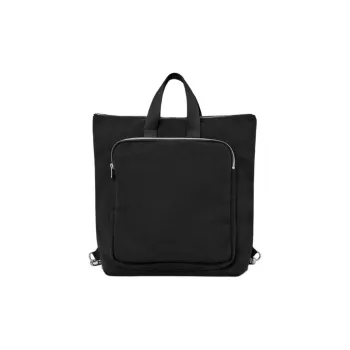 COS Polyester Tote Bag Shopping Bag Double Shoulder Handbag Medium Size Men's Black