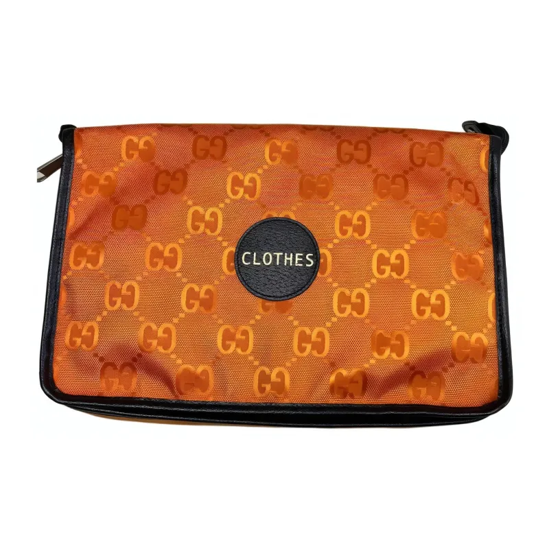 GUCCI Off The Grid Fabric Storage Bags Toiletry Bags Medium Size Men's Orange-0