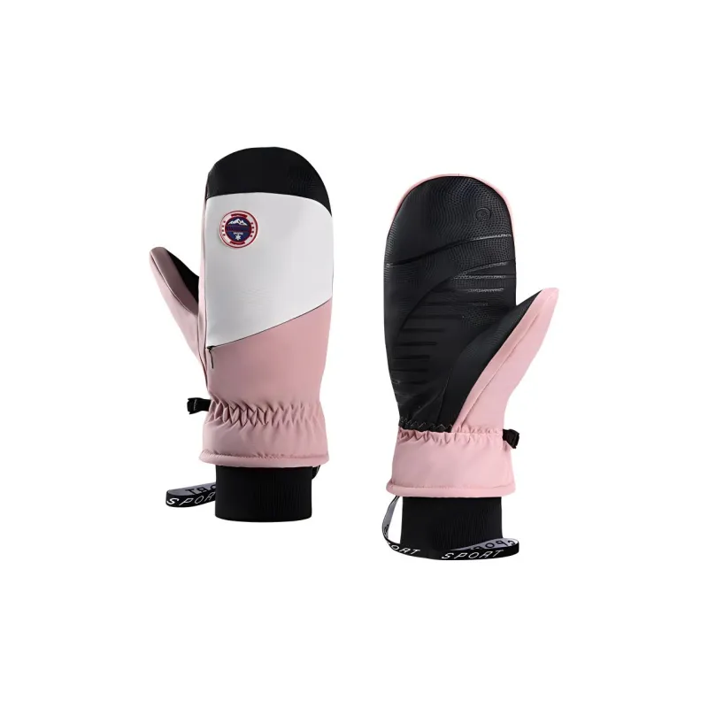 TANLU Ski Gloves Outdoor Fingerless Gloves Unisex-7