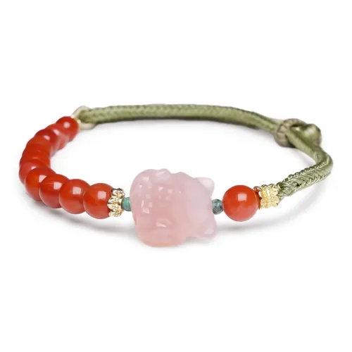 BUDOUXIAOAI Agate Bracelets Women's