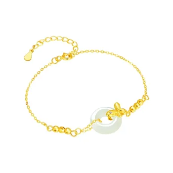 CHOW TAI SENG Hetian Jade Hand Accessory White Jade Women's