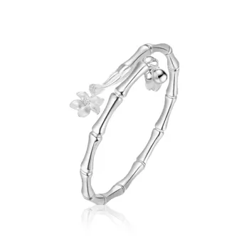 Kim Ka Fook S999 Fine Silver Bangles Women's