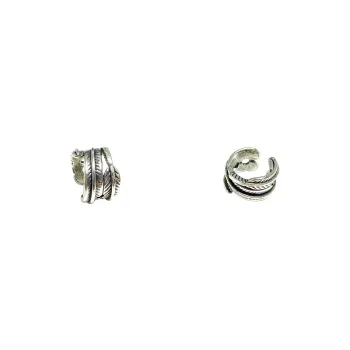 ERXI Titanium Steel Clip On Earrings Unisex
