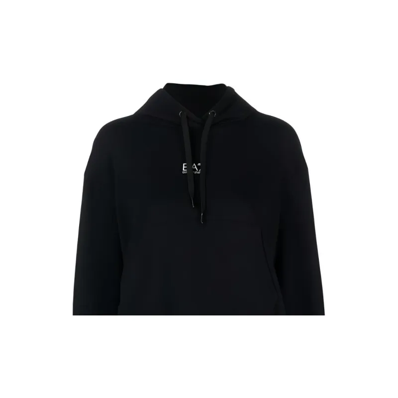 EMPORIO ARMANI Logo print Long sleeve Hoodie-2