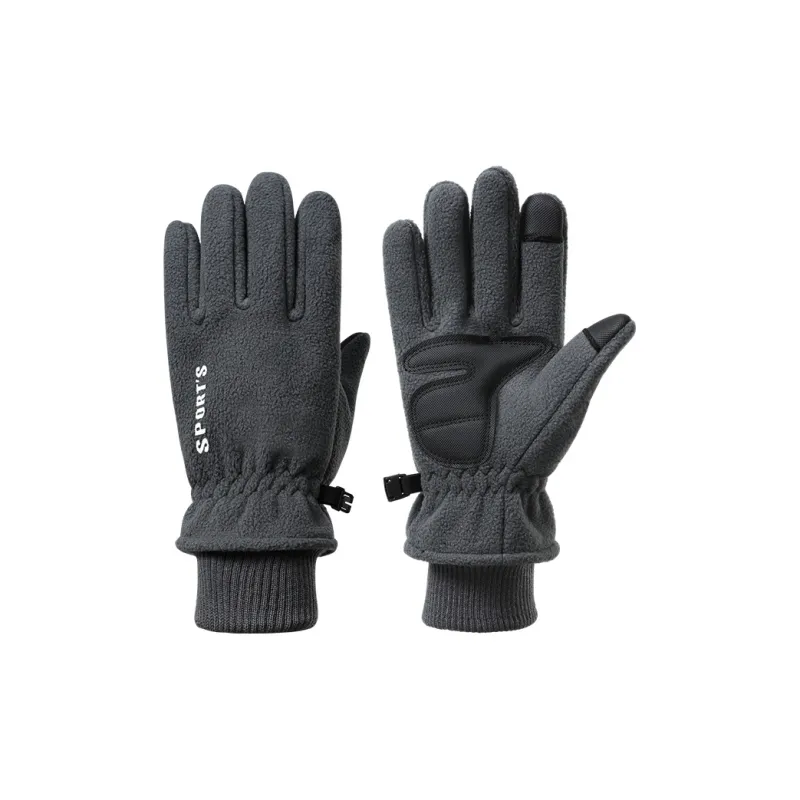 NANJIREN Thickened Warm Gloves Men's-2