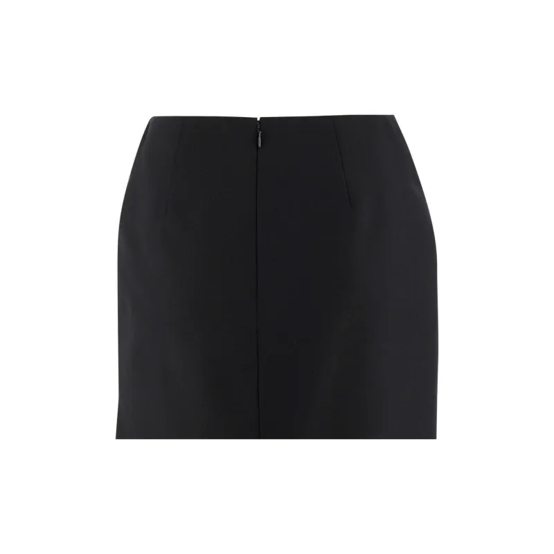 Alexander McQueen Casual Short Skirts Women's Black-2