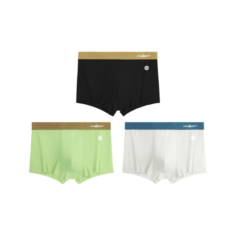 Qiao Ni Tong Underpants Men's 3 Pack-14