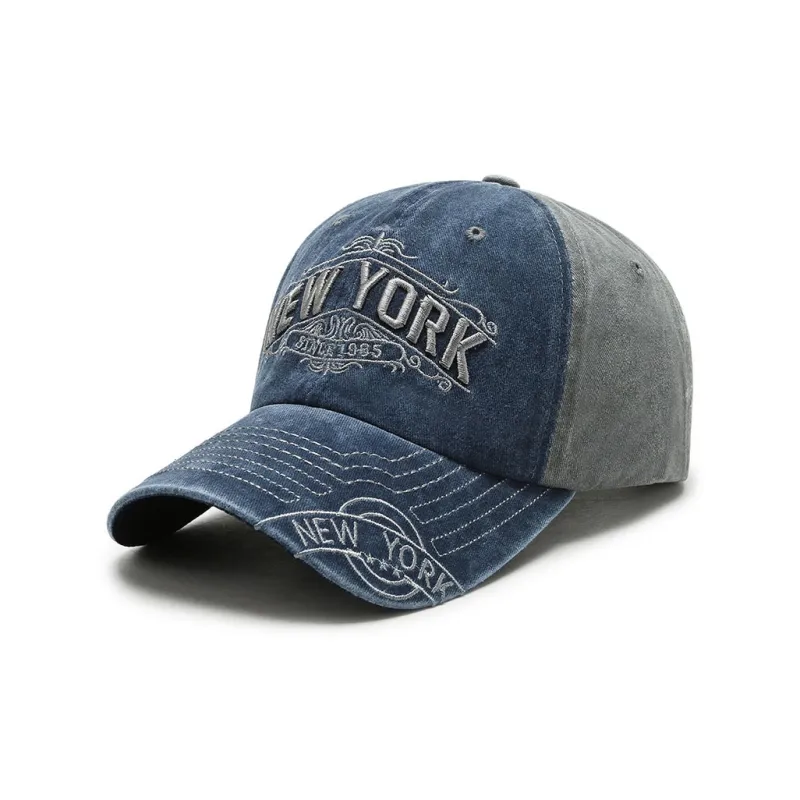CARDANRO Denim Baseball Caps Unisex-4