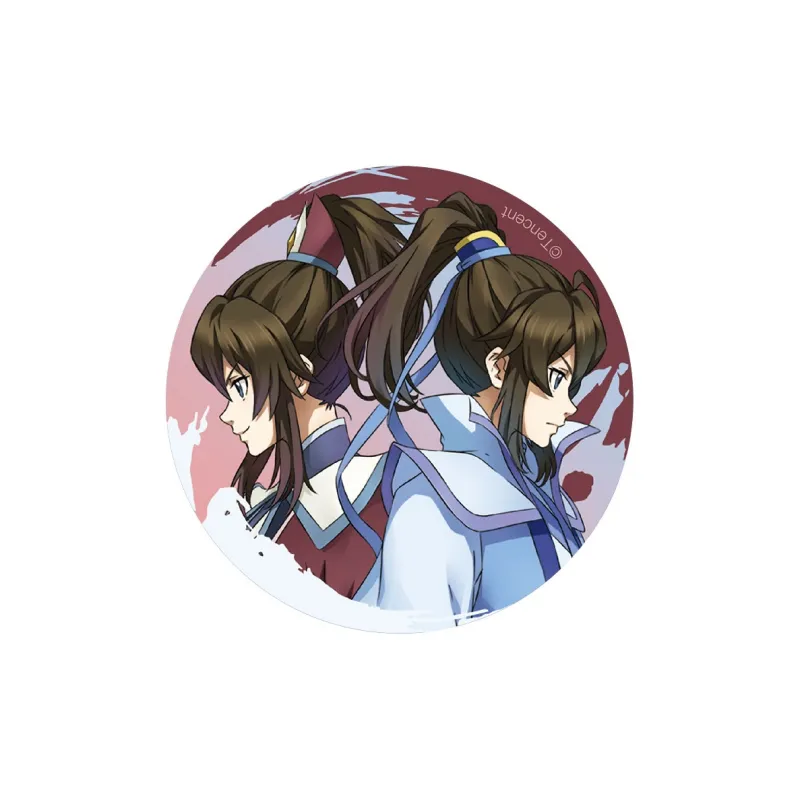 TENGXUNSHIPINCAOCHANGDI Eternal In A Moment Starry Sky Daoji Zong Collection Badges-11