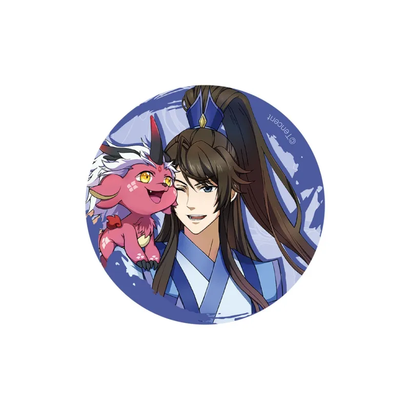 TENGXUNSHIPINCAOCHANGDI Eternal In A Moment Starry Sky Daoji Zong Collection Badges-0