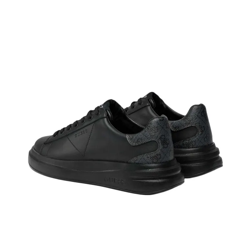 GUESS Elba Low-Top Casual Shoes Men's Black-4