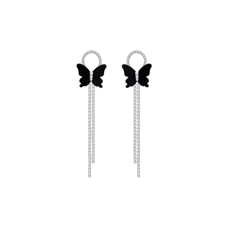 ZEGL Silver Stud Earrings Women's-0