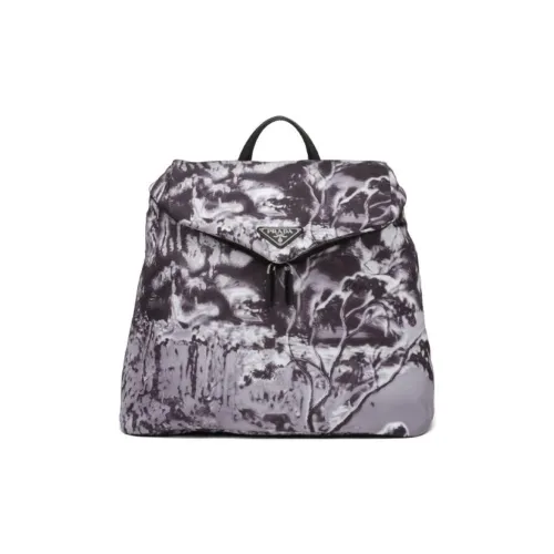 PRADA Nylon spring Men's Cloud Gray