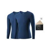 2 Pack Top (Dark Dusk Blue+Deep Dusk Blue) Dralon Thermal/Antibacterial Soft