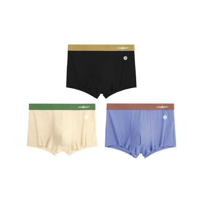 Qiao Ni Tong Underpants Men's 3 Pack-15