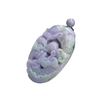 FANGCUIYUAN Glutinous Jade Handlebar Piece Unisex
