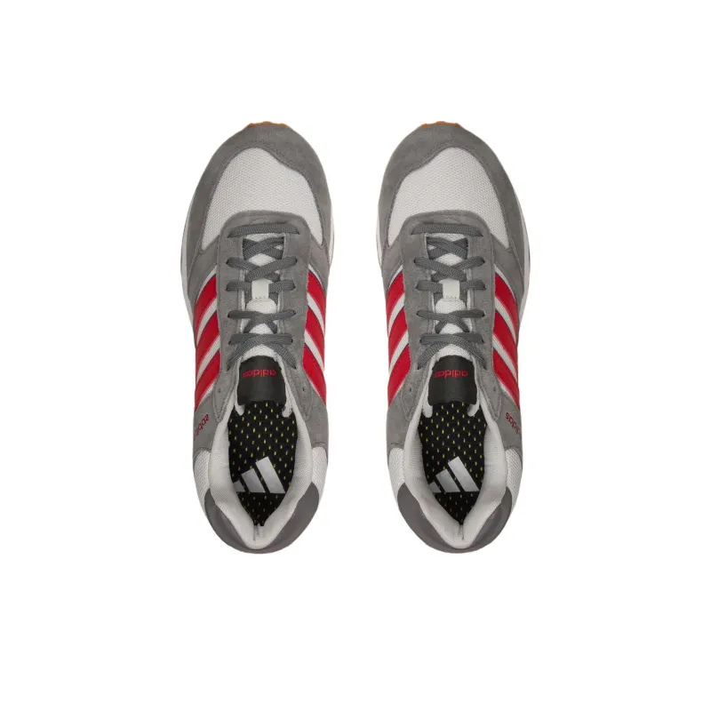 Adidas Run 80s Grey Four Better Scarlet Grey One-3
