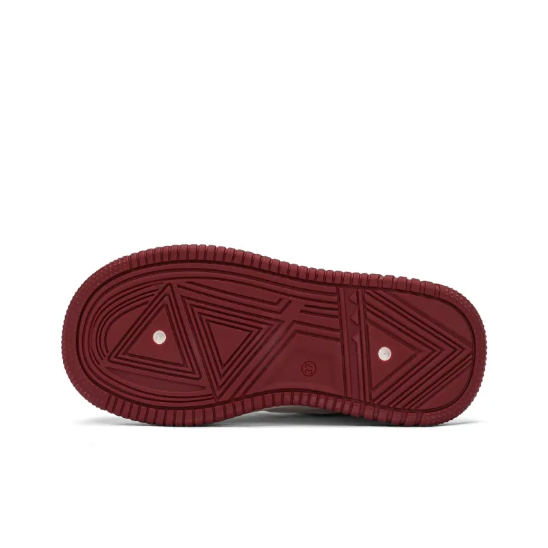 RENBEN Warm Balance Height Increasing Low-Top Skateboard Shoes Women's-11