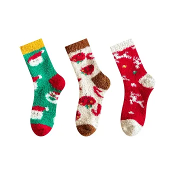 MIIOW Mid Calf Socks Women's 3 Pack