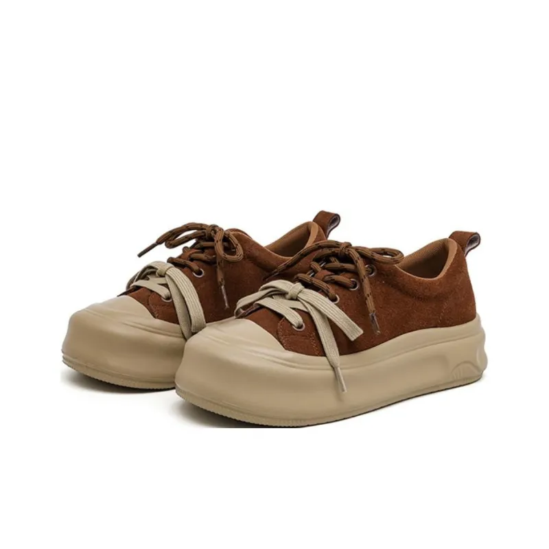 DAPHNE Slip Resistant Low Top Skateboard Shoes Women's-5