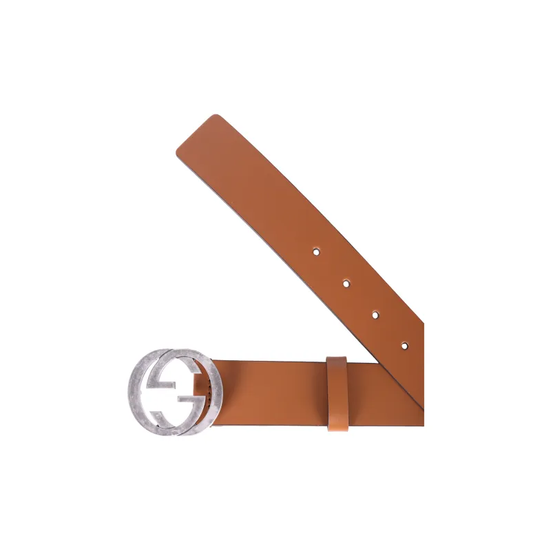GUCCI Men's GG Logo Buckle Belt Brown/3.5cm - Cheap Rcj GUCCI Men's GG Logo Buckle Belt Brown/3.5cm - Cheap Rcj