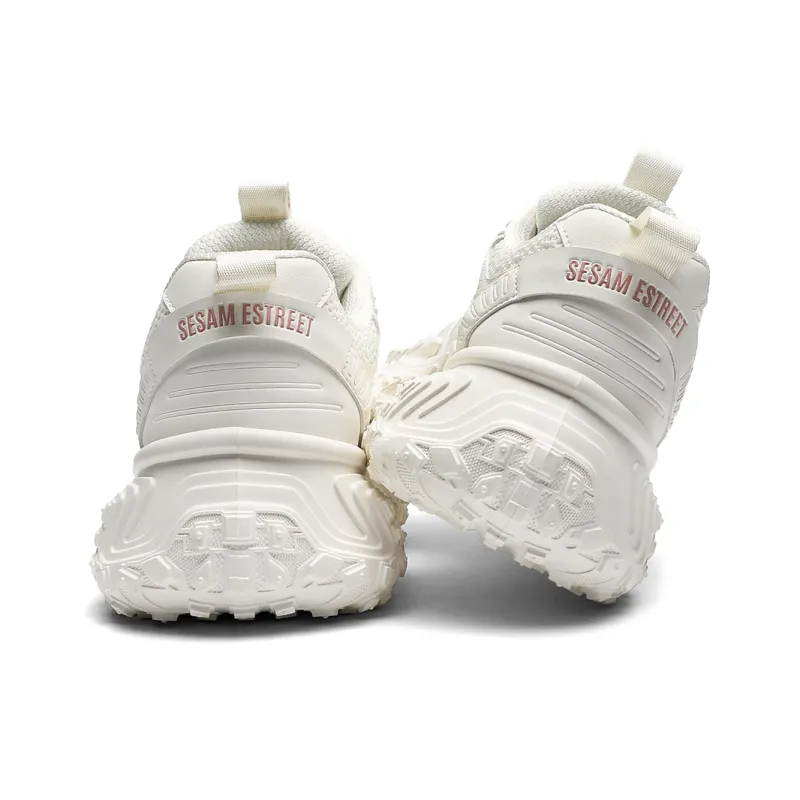 SESAME STREET Cushioning Slip Resistant Breathable Lightweight Height Increasing Thermal Low Top Casual Shoes Unisex-5