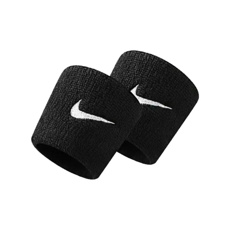 Nike Cotton Polyamide Polyester Elastane Wristbands Unisex Black-0
