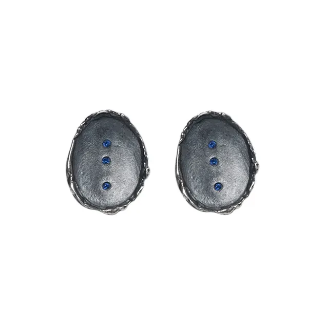 M.Wong 925 Sterling Silver Starry Fringe Detachable Hoop Earrings Women's-6