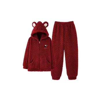 Inside The Orange Pajama Set Unisex Red