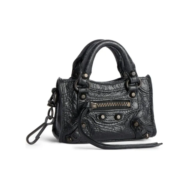 Balenciaga Arena Storico Lambskin Bag Accessory Women's Black-1