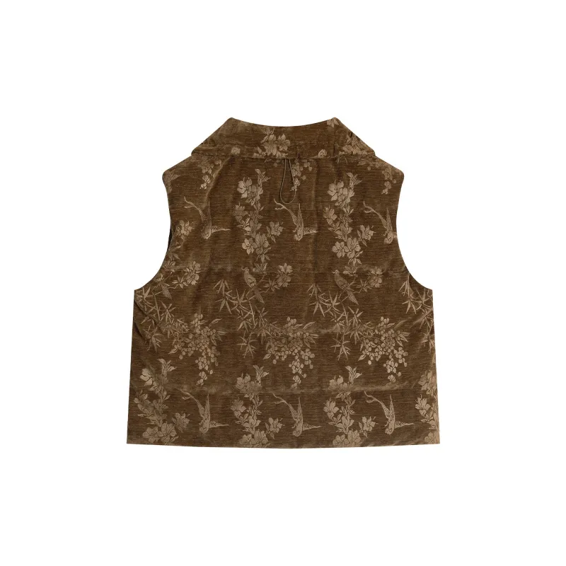 ELF SACK Down Jacket Women's Coffee Gold Brown-1