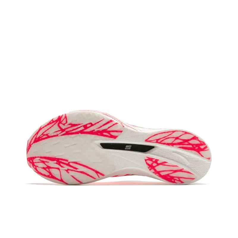 Anta C202 5 GT Cushioning Wear Resistant Low Top Running Shoes Men's White Red-4