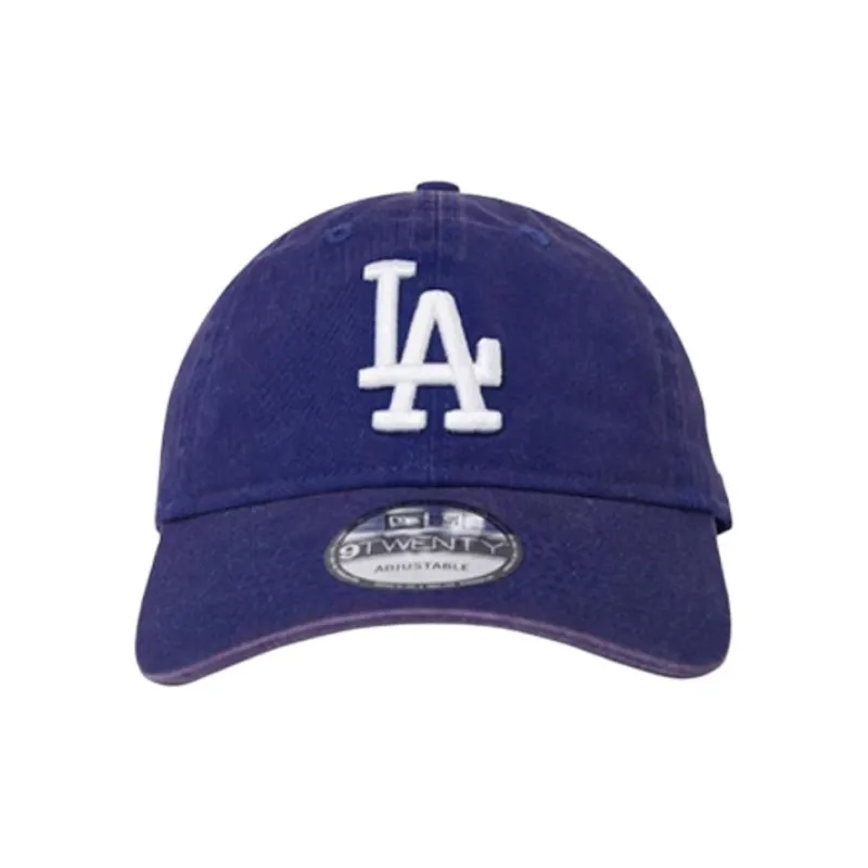 New Era Cotton Baseball Caps Unisex Blue-1