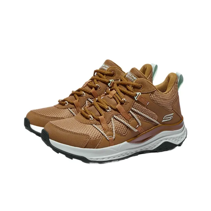 Skechers Bob's Wear-Resistant Low-Top Casual Shoes Women's Reddish Brown-3