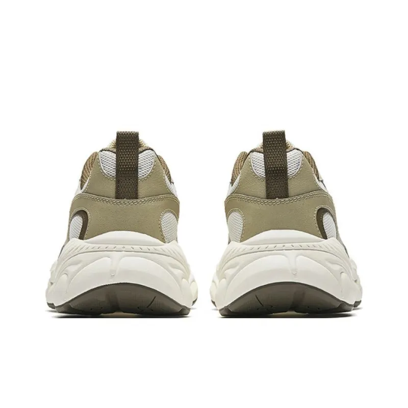 Anta Little Millennium Anti Slip Wear Resistant Low Top Casual Shoes Men's Green Gray-3