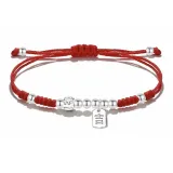 Lucky Elephant Rope Bracelet[Red String]