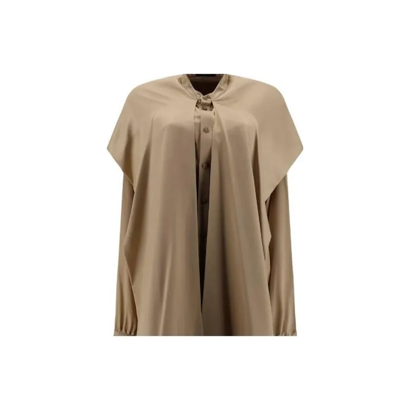 Balenciaga Hooded Long Sleeved Blouse-2