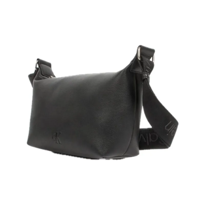 CALVIN KLEIN Polyurethane Shoulder Bag Crossbody Bag Small Size Women's Black-1