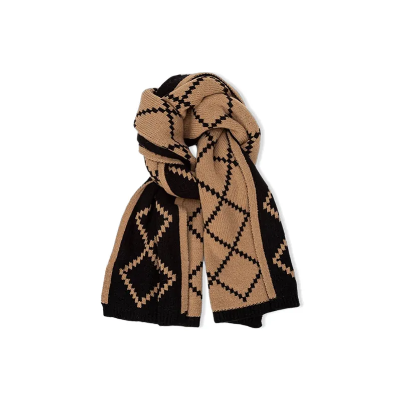 Cranta Komeia Acrylic Knit Scarves Unisex-3