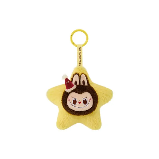 POP MART THE MONSTERS Classic Collection Shiny Plush Pendant Blind Box Products Single Mystery Box/Full Box 6 Pcs-3