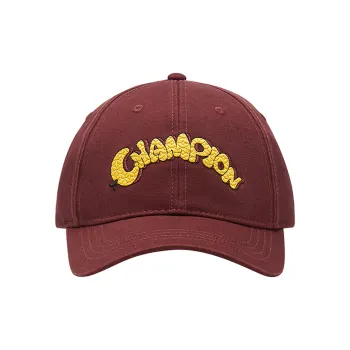 Champion Cotton Baseball Caps Unisex Red