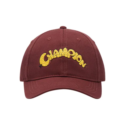 Champion Cotton Baseball Caps Unisex Red